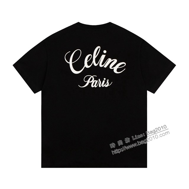 Celine專櫃賽琳2023SS新款印花T恤 男女同款 tzy2680